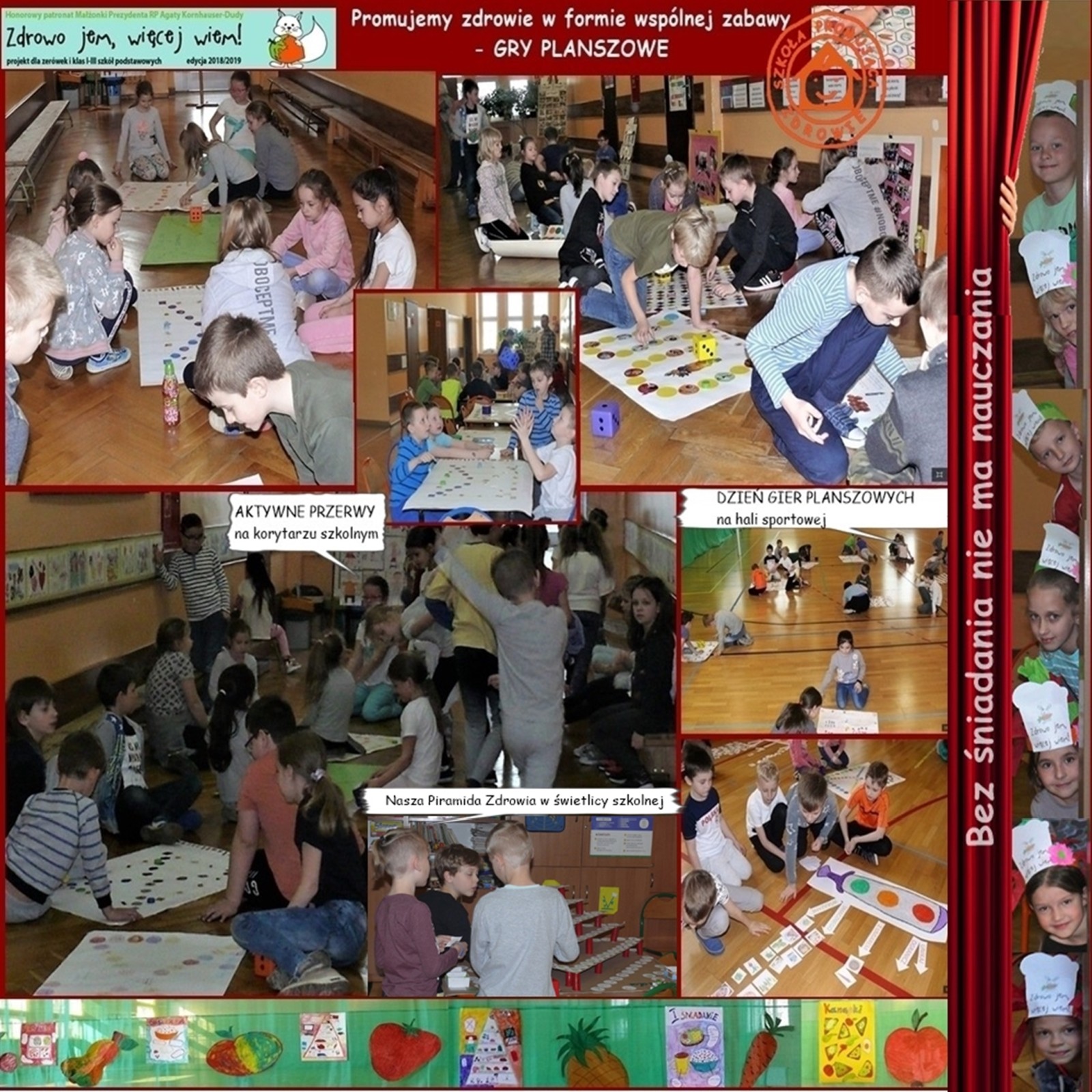 Promujemy zdrowie w formie wsplnej zabawy - GRY PLANSZOWE